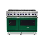 Viking VGR74828BIVLP 7 Series 48" Sealed Burner Gas Range with 8 Burners (Ivy, Liquid Propane)