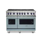 Viking VGR74828BNSLP 7 Series 48" Sealed Burner Gas Range with 8 Burners (November Sky, Liquid Propane)