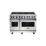 Viking VGR74828BSSLP 7 Series 48" Sealed Burner Gas Range with 8 Burners (Stainless Steel, Liquid Propane)