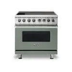 Viking VIR53626BEU 5 Series 36" Induction Self-Clean Range with 6 Elements (Eucalyptus)