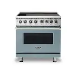 Viking VIR53626BNS 5 Series 36" Induction Self-Clean Range with 6 Elements (November Sky)