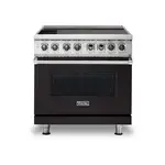 Viking VIR53626BON 5 Series 36" Induction Self-Clean Range with 6 Elements (Onyx)