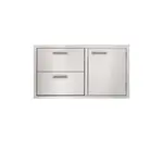 Viking VOADDR5361SS 36" Double Drawer and Access Door Combo in Stainless Steel