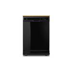 Whirlpool WDP370PAHB 24" Heavy-Duty Dishwasher with 1-Hour Wash Cycle, Soil Sensor, High-Temperature Wash Option (Black)