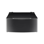 LG WDP5K 29" Laundry Pedestal, Storage Drawer, in Black Stainless Steel