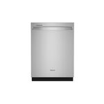 Whirlpool WDTS7024RZ 24" Fully-Intergrated Dishwasher with 3rd Racks, Water Repellent Silverware Basket, 41 dBA, Leak Detection System in Fingerprint Resistant Stainless Steel