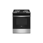 Whirlpool WEC310S0LS 30" Electric Range with 4 Coil Burners, 2600 Watts Heating Power, 4.8 cu. ft. Oven Capacity, Sabbath Mode, ADA Compliant (Stainless Steel)