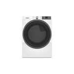 Whirlpool WED5720RW 27" Electric Dryer with 7.4 cu. ft. Capacity, Wrinkle Shield™ Option, Voice Control, Air Flow Detection, Quad Baffles (White)