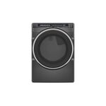 Whirlpool WED6720RU 27" Electric Dryer with 7.4 cu. ft. Capacity, Steam Refresh Cycle, Wrinkle Shield™ Option with Steam, Air Dry Cycle (Volcano Black)