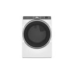 Whirlpool WED6720RW 27" Electric Dryer with 7.4 cu. ft. Capacity, Steam Refresh Cycle, Wrinkle Shield™ Option with Steam, Air Dry Cycle (White)