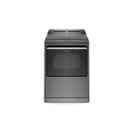 Whirlpool WED8127LC 27" Electric Dryer with 7.4 cu. ft. Capacity, Advanced Moisture Sensing, EcoBoost™ Option, Static Reduce Option (Chrome Shadow)