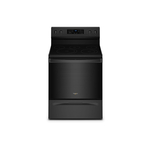 Whirlpool WFE550S0LB 30" Freestanding Electric Range with 5 Elements, 5.3 cu. ft. Oven Capacity, Frozen Bake™, Two FlexHeat™ (Black)