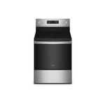 Whirlpool WFE550S0LZ 30" Freestanding Electric Range with 5 Elements, 5.3 cu. ft. Oven Capacity, Frozen Bake™, Two FlexHeat™ (Fingerprint Resistant Stainless Steel)