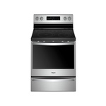 Whirlpool WFE775H0HZ 30"  Freestanding Electric Range with 6.4 cu. ft. Capacity, Fan Convection, Fingerprint Resistant, Frozen Bake™ Technology, in Fingerprint Resistant Stainless Steel