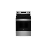 Whirlpool WFES3330RZ 30" Freestanding Electric Range with 5 Elements, 5.3 cu. ft. Oven Capacity, Steam Clean, Two FlexHeat™ (Fingerprint Resistant Stainless Steel)