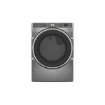 Whirlpool WGD6720RR 27 inch Gas Dryer with 7.4 cu. ft. Capacity, Steam Fresh Cycle, AI Intelligent, Wrinkle Control Cycle, Voice Control, Air Flow Detection (Radiant Silver)