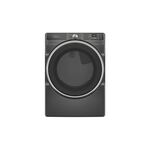 Whirlpool WGD6720RU 27 inch Gas Dryer with 7.4 cu. ft. Capacity, Steam Fresh Cycle, AI Intelligent, Wrinkle Control Cycle, Voice Control, Air Flow Detection (Volcano Black)