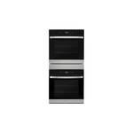 Whirlpool WOD52ES4MZ 24" Electric Double Wall Oven with 5.8 cu. ft. Capacity, 9-in-1 Oven with True Convection, Frozen Bake™ Technology, Control Lock Mode (Fingerprint Resistant Stainless Steel)