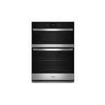 Whirlpool WOEC5030LZ 30" Electric Wall Oven and Microwave Combination with 1.4 Microwave and 5.0 Oven cu. ft. Capacity, Fan Convection, Frozen Bake™ Technology, Keep Warm™ Setting (Fingerprint Resistant Stainless Steel)