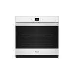 Whirlpool WOES5027LW 27" Electric Single Wall Oven with 4.3 cu. ft. Oven Capacity, Air Fry Mode, Fan Convection, Frozen Bake™ Technology (White)