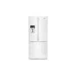 Whirlpool WRF560SEHW 30 inch Freestanding French Door Bottom Mount Refrigerator 20 cu. ft. Capacity, Adaptive Defrost, Spillproof Glass Shelves, FreshFlow™ Air Filter (White)