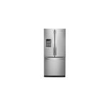 Whirlpool WRF560SEHZ 30" Freestanding French Door Refrigerator 20 cu. ft. Capacity, Adaptive Defrost, in Stainless Steel