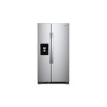 Whirlpool WRS311SDHM 33" Freestanding Side-by-Side Refrigerator with 21.0 cu. ft. Capacity, Adjustable Gallon Door Bins, LED Interior Lighting, Electronic Temperature Controls (Monochromatic Stainless Steel)