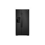 Whirlpool WRS588FIHB 36" Side-by-Side Refrigerator with 28 cu. ft. Capacity, Adaptive Defrost, Humidity-Controlled Crispers, FreshFlow™ Air Filter (Black)