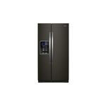 Whirlpool WRS588FIHV 36" Side-by-Side Refrigerator with 28 cu. ft. Capacity, Adaptive Defrost, Humidity-Controlled Crispers, FreshFlow™ Air Filter (Black Stainless Steel)