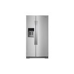 Whirlpool WRS588FIHZ 36" Side-by-Side Refrigerator with 28 cu. ft. Capacity, Adaptive Defrost, Humidity-Controlled Crispers, FreshFlow™ Air Filter (Fingerprint Resistant Stainless Steel)