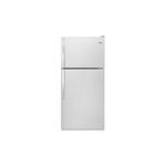 Whirlpool WRT318FMDM 30" Freestanding Top Freezer Refrigerator with 18.0 cu. ft. Capacity, Flexi-Slide™ Bin, Electronic Temperature Controls, Freezer Temperature Controls (Stainless Steel)