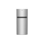 Whirlpool WRTX5028PM 28 inch Top Freezer Refrigerator with 16.3 cu. ft. Total Capacity, LED Interior Lighting, Flexi-Slide Bin, Electronic Temperature Control and Adjustable Glass Shelves (Stainless Steel)