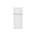 Whirlpool WRTX5028PW 28 inch Top Freezer Refrigerator with 16.3 cu. ft. Total Capacity, LED Interior Lighting, Flexi-Slide Bin, Electronic Temperature Control and Adjustable Glass Shelves (White)