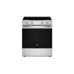 Whirlpool WSES7530RZ 30" Smart Slide-In Electric Range with 5 Radiant Elements, 5.3 cu. ft. Capacity, 3000 Watts Heating Power, Sabbath Mode (Fingerprint Resistant Stainless Steel)