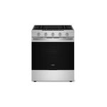 Whirlpool WSGS7530RZ 30" Smart Slide-In Gas Range with 5 Sealed Burners, 18000 BTU Heating Power, 5 cu. ft. Oven Capacity, Air Cooking Technology (Fingerprint Resistant Stainless Steel)