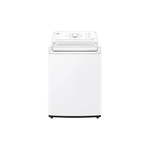 LG WT6100CW 27" Top Load Washer with 4.3 cu. ft. Capacity, TurboDrum™ Technology, 6Motion™ Technology, SmartDiagnosis™, in White