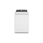 Whirlpool WTW5015LW 28" Top Load Agitator Washer with 4.5 Cu. Ft. Capacity, Built-In Faucet, Deep Water Wash, Stainless Steel Wash Basket, in White