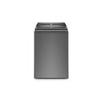 Whirlpool WTW8127LC 27" Top Load Washer with 5.2 cu. ft. Capacity, 2 in 1 Removable Agitator, Smooth Impeller Option, Deep Water Wash Option (Chrome Shadow)