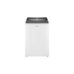 Whirlpool WTW8127LW 27" Top Load Washer with 5.2 cu. ft. Capacity, 2 in 1 Removable Agitator, Smooth Impeller Option, Deep Water Wash Option (White)