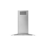 Whirlpool WVI51UC0LS 30" Island Mount Range Hood with 400 CFM, LED Task Lighting, Damper Included, in Stainless Steel