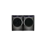 Electrolux 600 Series Front Load Laundry Pair with ELFW7637AT 27 inch Washer and ELFE7637AT 27 inch Electric Dryer (Titanium)