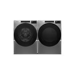 Whirlpool Front Load Laundry Pair with WFW5605MC 27" Washer and WED5605MC 27" Electric Dryer (Chrome Shadow)