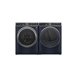 GE Front Load Laundry Pair with PFW870SPVRS 28" Smart Front Load Washer and PFD87ESPVRS 28" Smart Front Load Electric Dryer in Blue