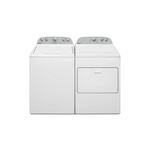 Whirlpool Top Load Laundry Pair with WTW4950HW 29" Top Load Washer and WED4950HW 29" Electric Dryer (White)