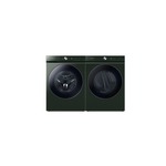 Samsung Front Load Laundry Pair with WF53BB8900AG 27" Smart Front Load Washer and DVE53BB8900G 27" Smart Electric Dryer in Green