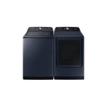 Samsung Top Load Laundry Pair with WA54CG7150AD 27" Smart Top Load Washer and DVE54CG7150D 27" Smart Electric Dryer in Navy