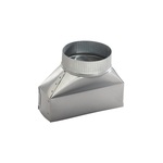 Broan 411 6 inch Round Transition for Range Hoods and Bath Ventilation Fans