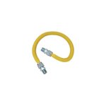 Smart Choice 5304520140 4ft 5/8in ProCoat Safety Plus Gas Connector 1/2 MIP x 1/2 MIP