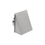 Broan 643 Wall Cap for 8" Round Duct for Range Hoods and Bath Ventilation Fans