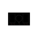 Beko BCTI36510 36" Built-In Induction Cooktop with 5 Zones, Precision Temperature Control, Power Boost, Residual Heat Indicator, in Black